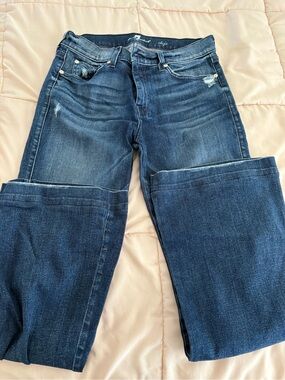 7 for all mankind Blue Denim Jeans